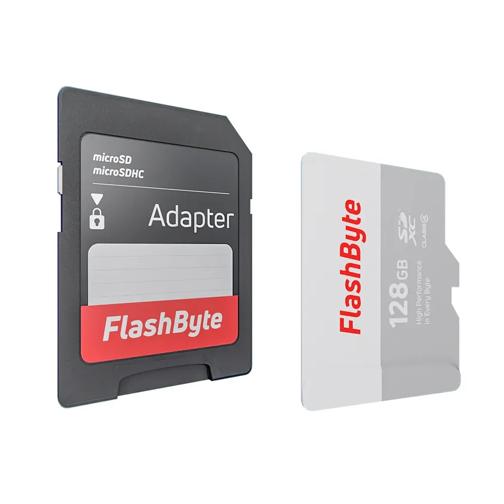FlashByte 3D SD card product visualization hero thumbnail.