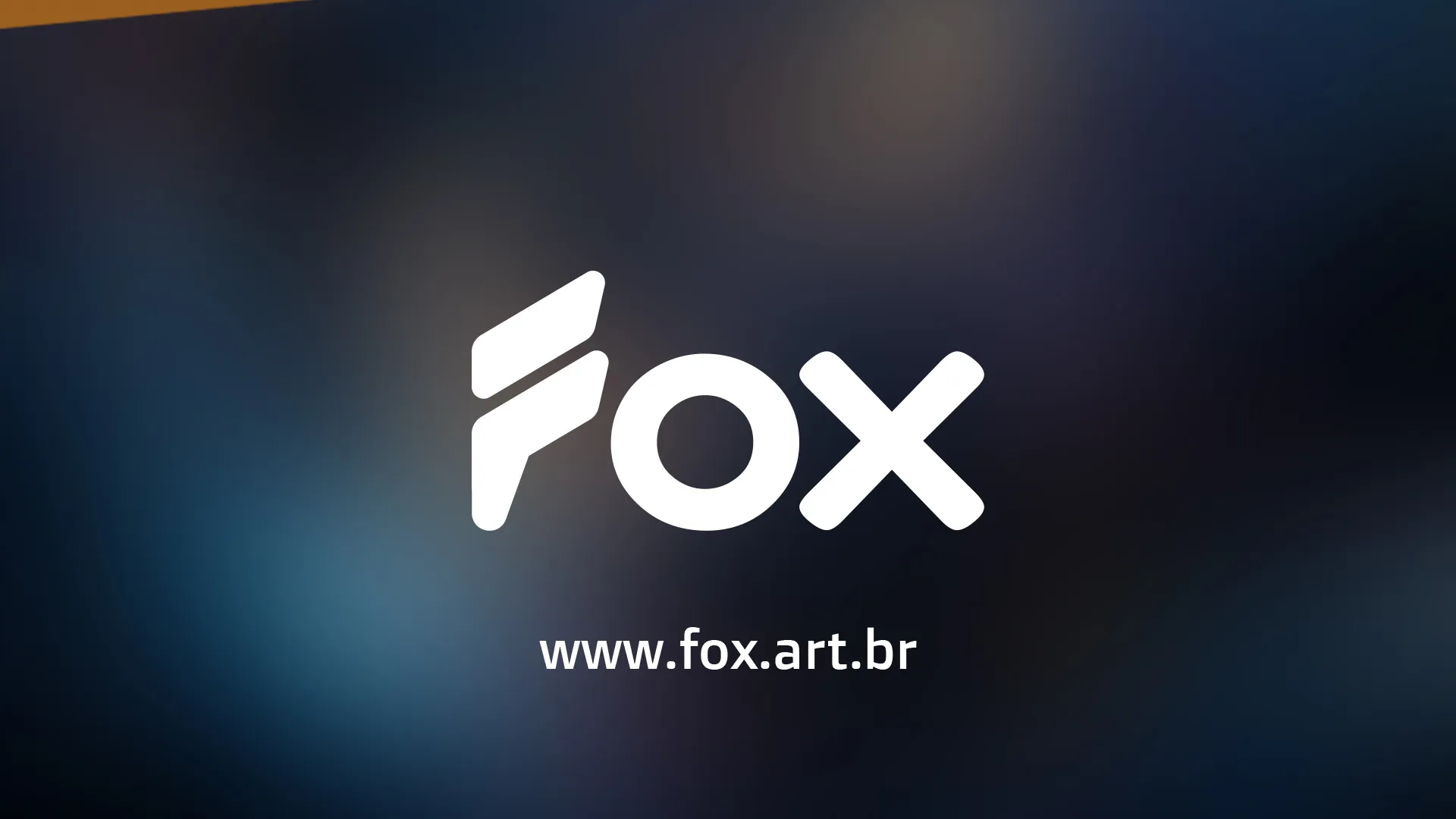 FOX 3D artist branding logo with website link
