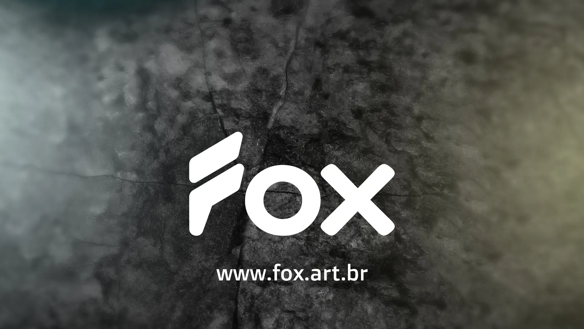 FOX 3D artist branding screen for Halloween project.